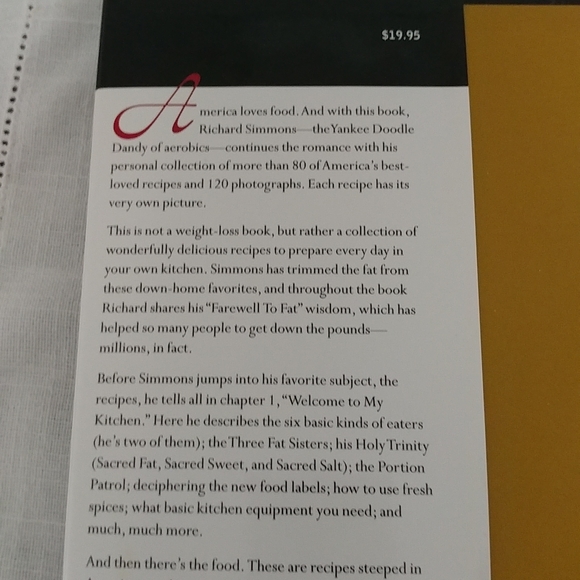 Richard Simmons Farewell To Fat Cookbook - Picture 6 of 7